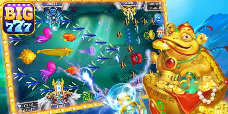 Ưu điểm thu hút sự chú ý của người chơi trong game bắn cá tại Big777